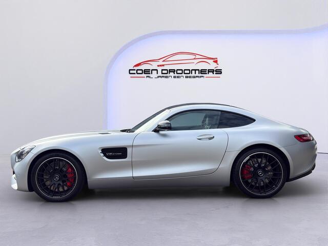 Mercedes-Benz AMG-GT 4.0 S |Lederen stoelen met memory|Burmester Audio|Keyless|Panoramadak|Dode Hoek sens.|Adaptive Cruise|Carbon interieur|Camera+Park. sens. V+A|Stoelverwarming| (*MET GARANTIE*)