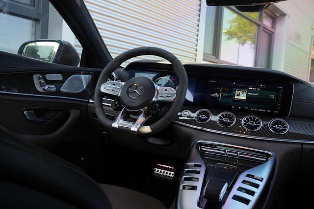 Mercedes-Benz AMG-GT 4-Door Coupe AMG 63 S 4MATIC+ Schuifdak Burmester 3D Carbon Aerodynamics Package Nappa Leder