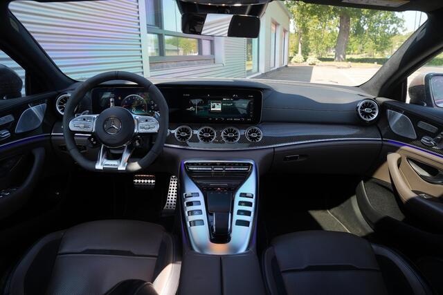 Mercedes-Benz AMG-GT 4-Door Coupe AMG 63 S 4MATIC+ Schuifdak Burmester 3D Carbon Aerodynamics Package Nappa Leder