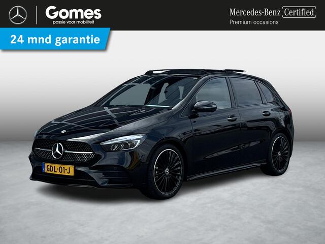 Mercedes-Benz B-KLASSE 180 AMG Line | Premium Pakket | Night Pakket | Panoramadak | Dodehoekassistent | Sfeerverlichting | Stoelverwarming | Apple CarPlay | Android Auto |