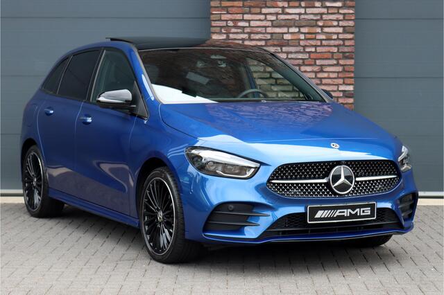 Mercedes-Benz B-KLASSE 250 e Star Edition AMG Line | Distronic Pro | Panoramadak | Memory | Burmester | Verwarmd Stuurwiel | Surround Camera | Keyless Go | Night Pakket | Augmented Reality |