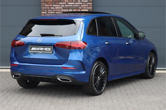 Mercedes-Benz B-KLASSE 250 e Star Edition AMG Line | Distronic Pro | Panoramadak | Memory | Burmester | Verwarmd Stuurwiel | Surround Camera | Keyless Go | Night Pakket | Augmented Reality |