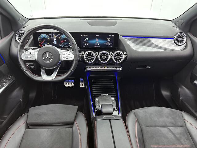 Mercedes-Benz B-KLASSE 180 Business Solution AMG Panoramadak | Lichtmetalen velgen | MBUX wide screen | navigatie | Parking support | Sfeerverlichting | Inclusief 24 maanden MB Certified garantie voor Europa.