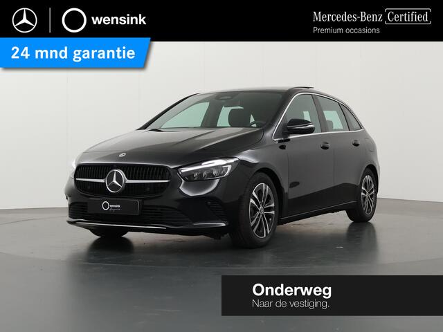 Mercedes-Benz B-KLASSE 180 Business Line | Panoramadak | Stoelverwarming | Hoge Zit | Voorbereiding Adaptieve Cruise | Zwart Leder look |