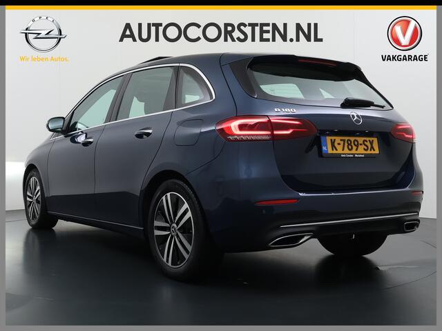Mercedes-Benz B-KLASSE 180T AUT-7 Luxury Pano-Dak Elektr+Leer+Geheugen+Verwarmd-Comfort-Stoel Navi Camera Apple Carplay Android Elek.Stoelen+Memory+Verwarmd Cruise Control Pdc Zitcomfortpakket Elek.Achterklep Widescreen Park-Assist Break-Assist cockpit Premium+ Smartphone-integ
