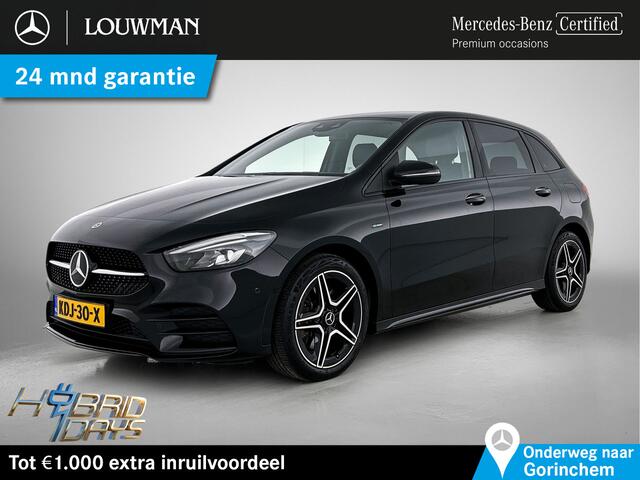 Mercedes-Benz B-KLASSE 250 e AMG Plug-In Hybride AMG Line | Night Pakket | Parkeerpakket met achteruitrijcamera |Stoelverwarming voor. Inclusief 24 maanden MB Certified garantie voor Europa.