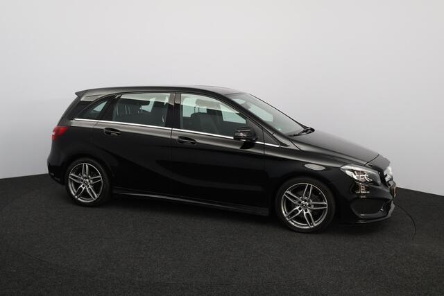 Mercedes-Benz B-KLASSE 180 Business Solution AMG/ AUTOMAAT!/ Zwarte-Hemel/ 18'' LMV/ LED Koplampen/ Keyless-GO/ Stoelverw./ Camera/ PDC V+A/ Half-Leder - Alcantara/ Navi/ Cruise/ Bluetooth/ Multi. Sportstuur.