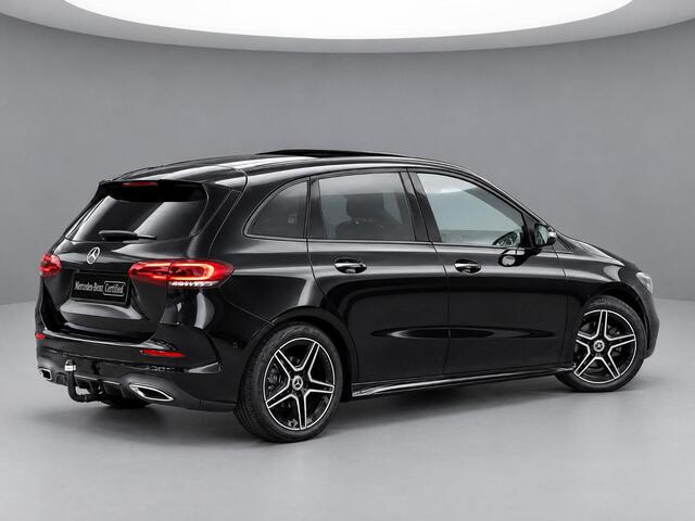 Mercedes-Benz B-KLASSE 180 Business Solution AMG | Panoramadak | Trekhaak Afneembaar | Night Pakket | Achteruitrijcamera | Memory Pakket | Sfeerverlichting | Stoelverwarming | Advanced Sound System | Dodehoekassistentie | Multibeam LED | Keyless-GO | Elektrisch Bedienbare Achterklep