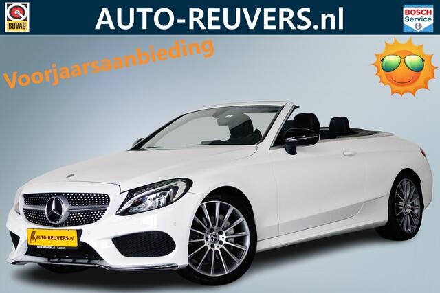 Mercedes-Benz C-KLASSE Cabrio 200 AMG Line / Leder / LED / Camera / Trekhaak / Memory seats