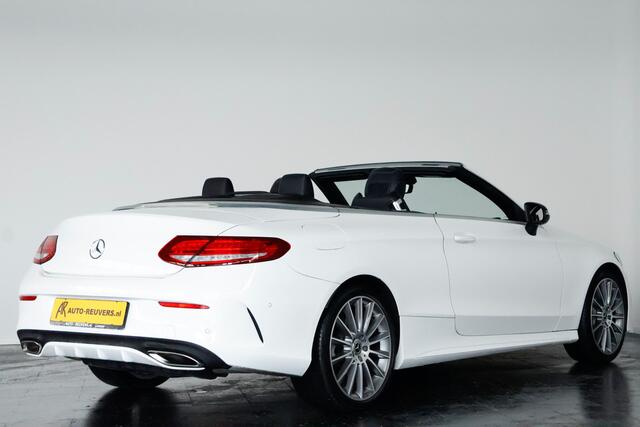 Mercedes-Benz C-KLASSE Cabrio 200 AMG Line / Leder / LED / Camera / Trekhaak / Memory seats