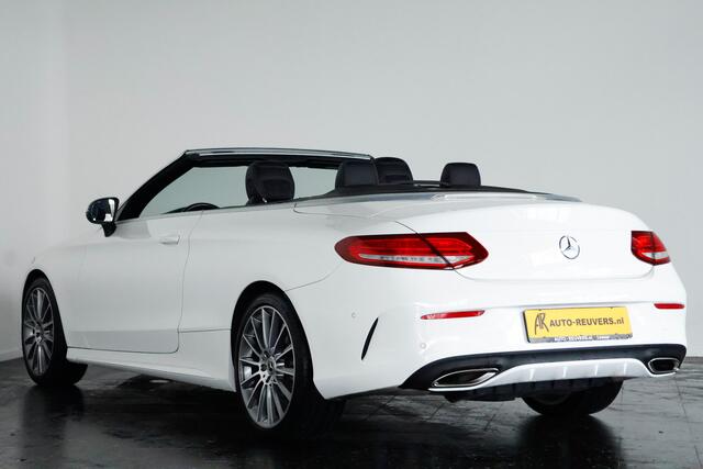 Mercedes-Benz C-KLASSE Cabrio 200 AMG Line / Leder / LED / Camera / Trekhaak / Memory seats