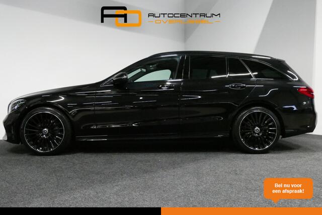 Mercedes-Benz C-KLASSE Estate 160 AMG Line / Panamericana Grill / Elektr. verstelbare voorstoelen / LED High Performance / Stoelverwarming / Elektr. achterklep / 19'' LMV / Night-Pakket / Spiegelpakket / Dynamic Select / Navigatie / Cruise Control / Regensensor / Virtual Cockpi