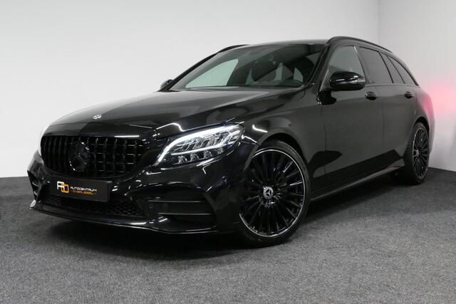 Mercedes-Benz C-KLASSE Estate 160 AMG Line / Panamericana Grill / Elektr. verstelbare voorstoelen / LED High Performance / Stoelverwarming / Elektr. achterklep / 19'' LMV / Night-Pakket / Spiegelpakket / Dynamic Select / Navigatie / Cruise Control / Regensensor / Virtual Cockpi