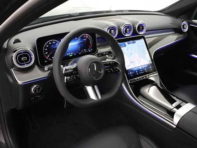 Mercedes-Benz C-KLASSE Estate 300 e Business Solution AMG Panoramadak | Night pakket | Trekhaak wegklapbaar | Memory stoelen