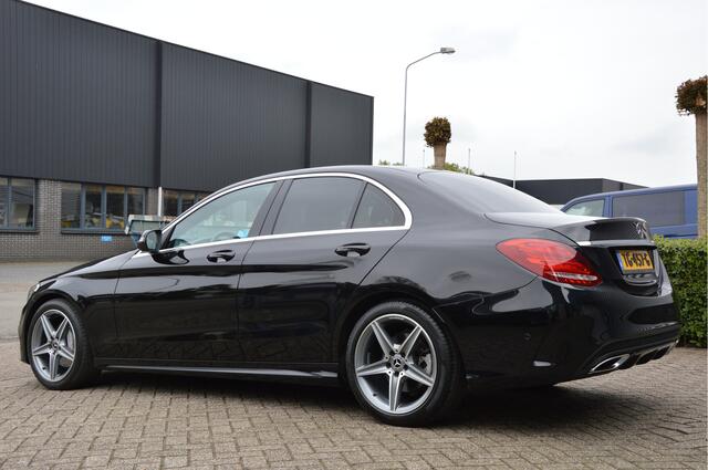 Mercedes-Benz C-KLASSE 180 AMG-LINE | LED | LEDER | CAMERA | ALARM | STOELVERW | ENZ