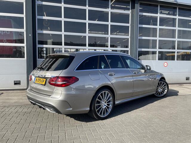 Mercedes-Benz C-KLASSE Estate 300 e AMG | Panoramadak | Trekhaak | Dodehoek | Multibeam LED | Lane Assist