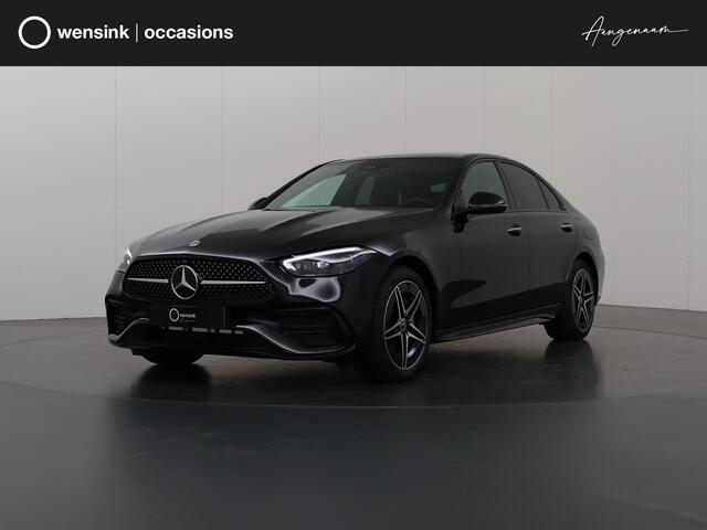 Mercedes-Benz C-KLASSE 300 e AMG Line | Panoramadak | Keyless | Panoramadak | Digitaal licht