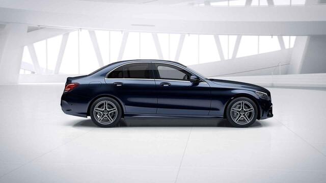 Mercedes-Benz C-KLASSE 180 Business Solution AMG | Panoramadak | Achteruitrijcamera | Stoelverwarming | Sfeerverlichting | Lederen bekleding |