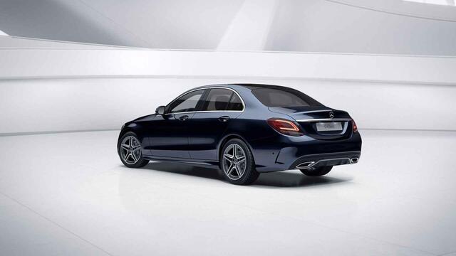Mercedes-Benz C-KLASSE 180 Business Solution AMG | Panoramadak | Achteruitrijcamera | Stoelverwarming | Sfeerverlichting | Lederen bekleding |