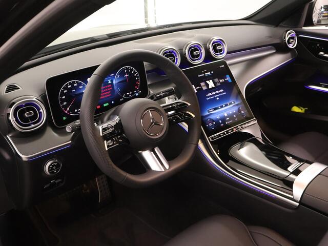 Mercedes-Benz C-KLASSE 300 de Star Edition AMG Line | Panoramadak | Nightpakket | Digital Light | MBUX | Stoelverwarming |