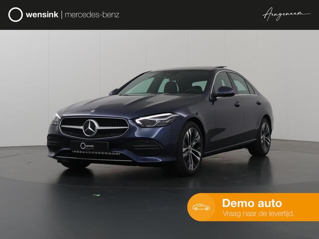 Mercedes-Benz C-KLASSE 180 Luxury Line | Sfeerverlichting | Stoelverwarming | Achteruitrijcamera | Smartphone-integratie | Panoramaschuifdak |