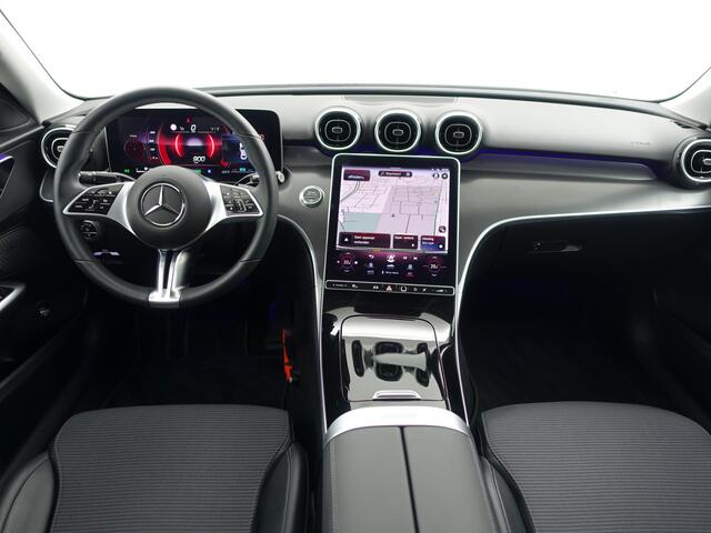 Mercedes-Benz C-KLASSE 200 AMG Night Edition Aut- Sfeerverlichting, Camera, Xenon Led, Carplay, Lane Assist, Park Assist