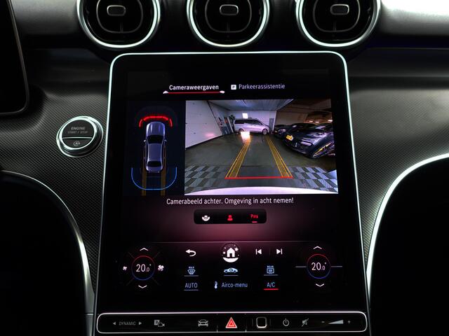 Mercedes-Benz C-KLASSE 200 AMG Night Edition Aut- Sfeerverlichting, Camera, Xenon Led, Carplay, Lane Assist, Park Assist