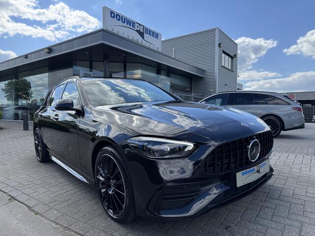 Mercedes-Benz C-KLASSE Estate 300 e AMG Line + , C43 optiek 313pk Head Up, Distronic, Pano/dak,