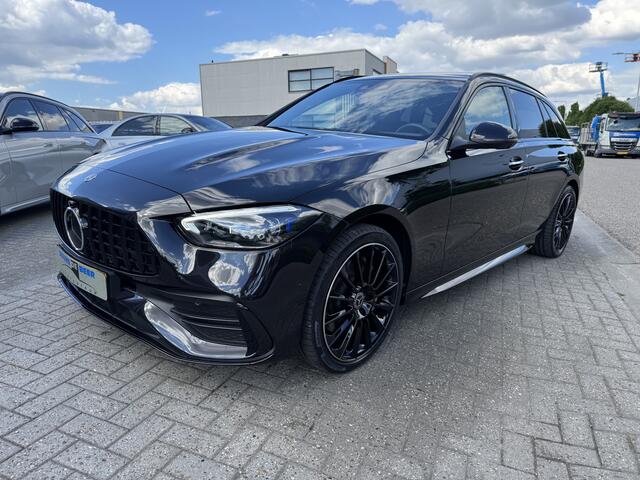 Mercedes-Benz C-KLASSE Estate 300 e AMG Line + , C43 optiek 313pk Head Up, Distronic, Pano/dak,