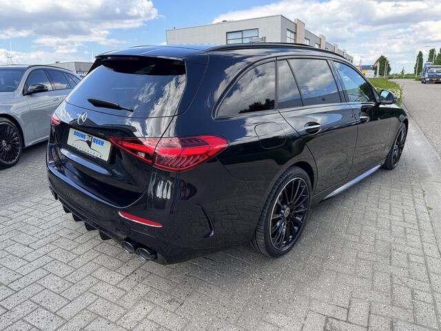 Mercedes-Benz C-KLASSE Estate 300 e AMG Line + , C43 optiek 313pk Head Up, Distronic, Pano/dak,