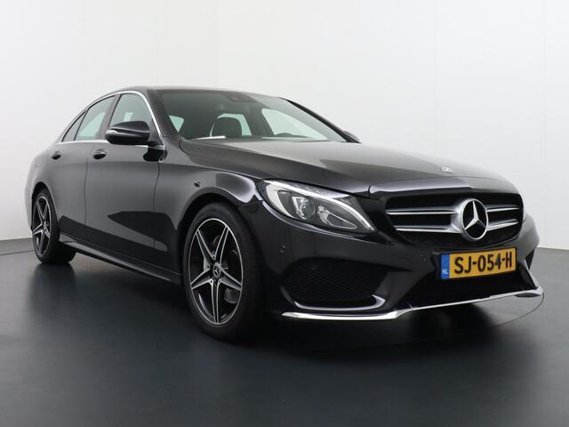 Mercedes-Benz C-KLASSE 180 Sport Edition AMG Styling Leder Burmester Camera Stoelverwarming Automaat
