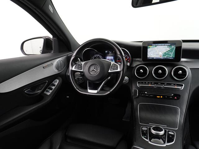 Mercedes-Benz C-KLASSE 180 Sport Edition AMG Styling Leder Burmester Camera Stoelverwarming Automaat