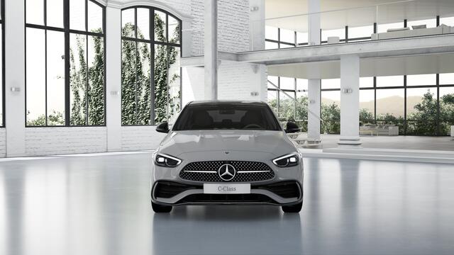 Mercedes-Benz C-KLASSE 300 e star Edition AMG Line LIMITED | Trekhaak | Nightpakket | Parkeerpakket met achteruitrijcamera | KEYLESS GO | Antidiefstalpakket GUARD 360° Plus | Memorypakket | Dodehoekassistent | Verwarmde stoelen vooraan |