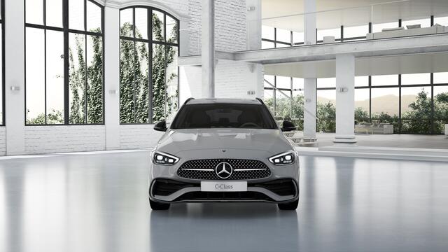 Mercedes-Benz C-KLASSE Estate 300 e Business Solution AMG | Trekhaak | Nightpakket | AMG Line Premium Plus | Parkeerpakket met 360°-camera | Antidiefstalpakket GUARD 360° Plus | KEYLESS GO-comfortpakket | EASY PACK achterklep |