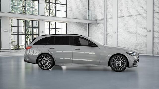 Mercedes-Benz C-KLASSE Estate 300 e Business Solution AMG | Trekhaak | Nightpakket | AMG Line Premium Plus | Parkeerpakket met 360°-camera | Antidiefstalpakket GUARD 360° Plus | KEYLESS GO-comfortpakket | EASY PACK achterklep |