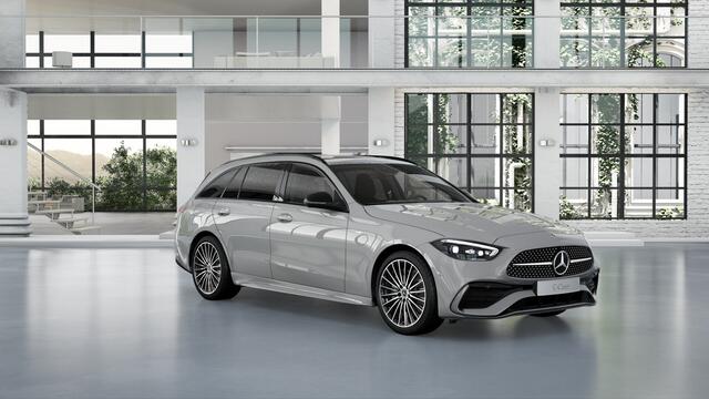Mercedes-Benz C-KLASSE Estate 300 e Business Solution AMG | Trekhaak | Nightpakket | AMG Line Premium Plus | Parkeerpakket met 360°-camera | Antidiefstalpakket GUARD 360° Plus | KEYLESS GO-comfortpakket | EASY PACK achterklep |