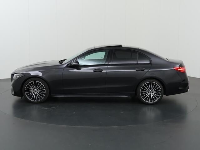 Mercedes-Benz C-KLASSE 180 AMG Line Night pakket | 19 inch multispaaks | Panoramadak | High Performance Lights |