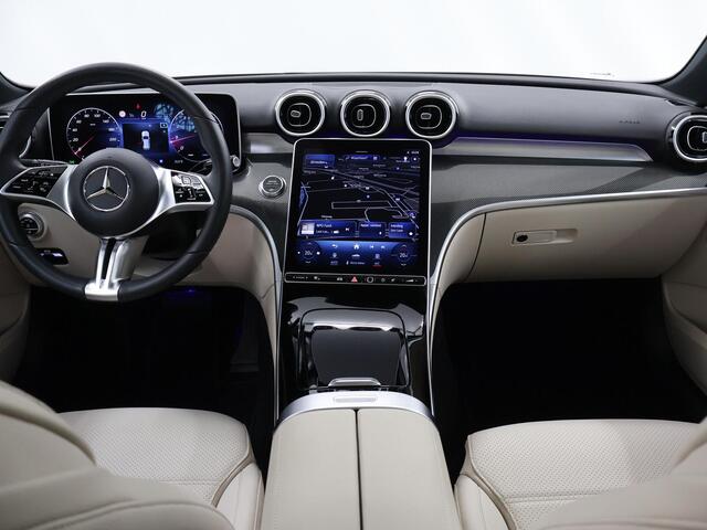 Mercedes-Benz C-KLASSE Estate 180 Luxury Line | Panoramaschuifdak | Getint glas | Elec verstelbare stoelen incl geheugen | Premium sfeerverlichting