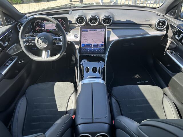 Mercedes-Benz C-KLASSE Estate 300 e AMG Line Pano-Dak | Distronic | Night | Burmester | HUD | Memory