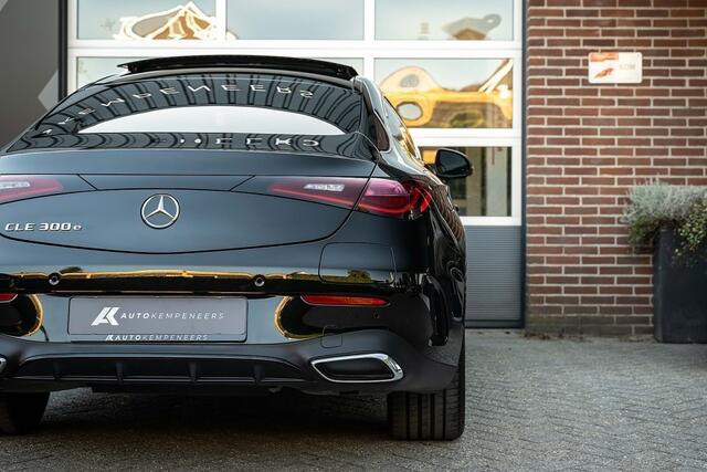 Mercedes-Benz C-KLASSE CLE 300e AMG Coupé | Panorama | Burmeister | 360° Camera | Stoelverwarming | Multibeam Led | Adapt. cruise | 19' Inch |