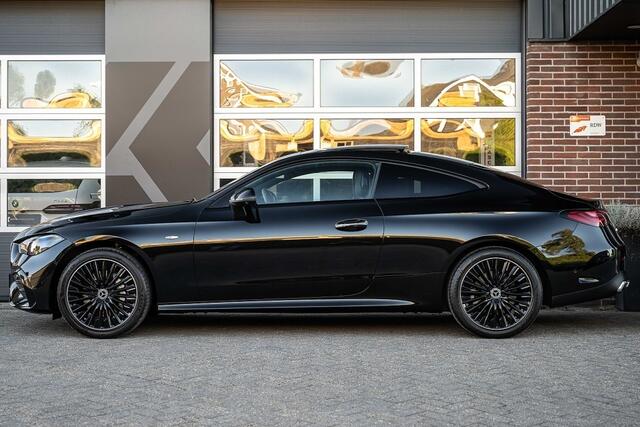 Mercedes-Benz C-KLASSE CLE 300e AMG Coupé | Panorama | Burmeister | 360° Camera | Stoelverwarming | Multibeam Led | Adapt. cruise | 19' Inch |