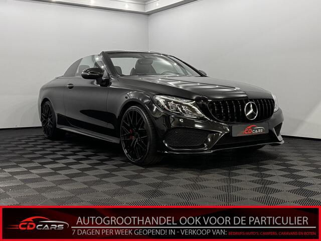 Mercedes-Benz C-KLASSE Cabrio 250 Premium Plus AMG Half leder, Camera, Navi, Stoelverwarming, Cruise control, Elektrische stoelen, Clima