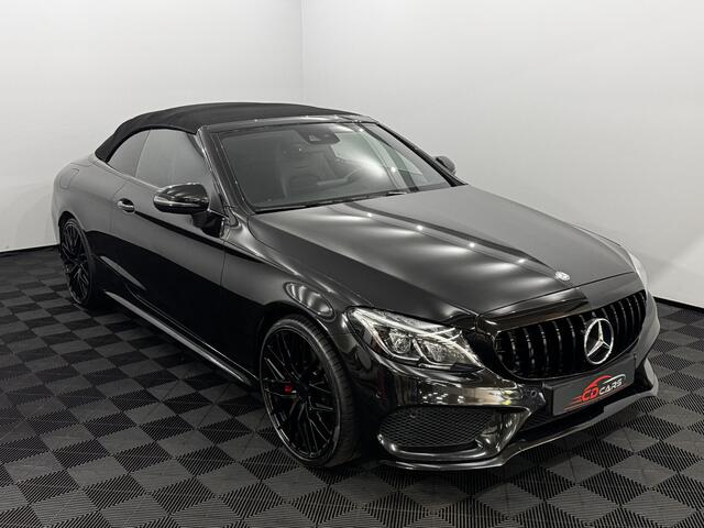 Mercedes-Benz C-KLASSE Cabrio 250 Premium Plus AMG Half leder, Camera, Navi, Stoelverwarming, Cruise control, Elektrische stoelen, Clima