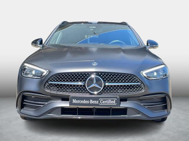 Mercedes-Benz C-KLASSE Estate 180 AMG Line | Premium | Nightpakket | Panoramadak | 360° Camera | Burmester® 3D | Head-up display | Sfeerverlichting | Apple & Android Carplay