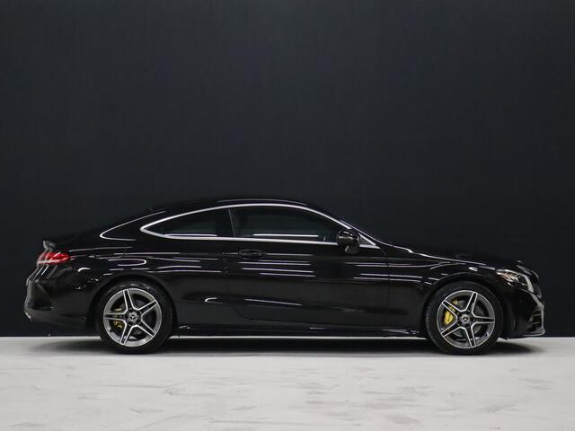 Mercedes-Benz C-KLASSE Coupé 200 AMG [SFEERVERLICHTING, APPLE CARPLAY, ANDROID, CAMERA, VOL LEDER, CRUISE, STOELEN ELEKTRISCH, FLIPPERS, NIEUWSTAAT]