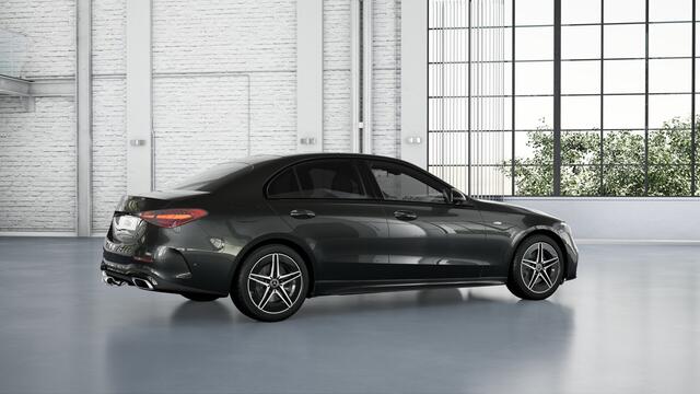 Mercedes-Benz C-KLASSE 300 e star Edition AMG Line LIMITED | Trekhaak | Nightpakket | Parkeerpakket met 360°-camera | Dodehoekassistent | Antidiefstalpakket GUARD 360° Plus | Memorypakket | Spiegelpakket | Verwarmde stoelen vooraan |