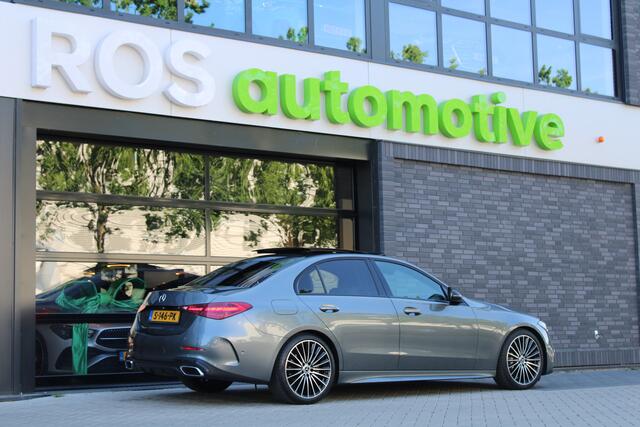 Mercedes-Benz C-KLASSE 180 AMG Line | PANO | CUSTOM AUDIO | NIGHT PAKKET | SFEERVERLICHTING |