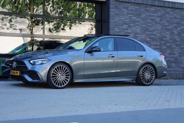Mercedes-Benz C-KLASSE 180 AMG Line | PANO | CUSTOM AUDIO | NIGHT PAKKET | SFEERVERLICHTING |