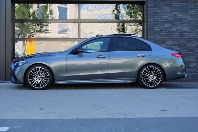 Mercedes-Benz C-KLASSE 180 AMG Line | PANO | CUSTOM AUDIO | NIGHT PAKKET | SFEERVERLICHTING |