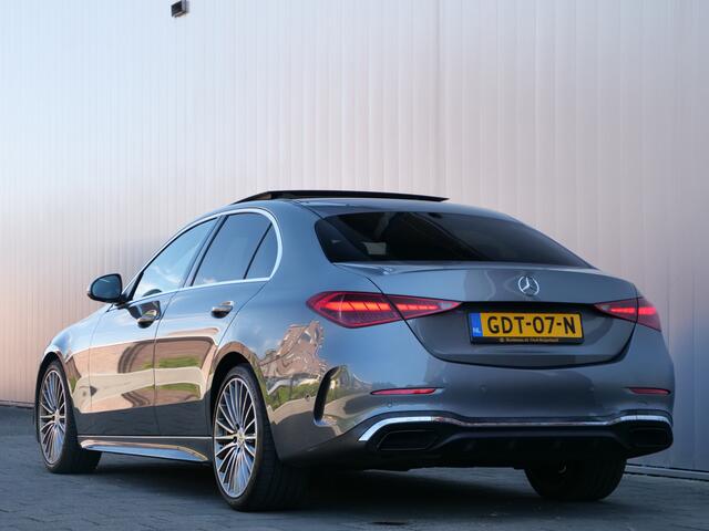 Mercedes-Benz C-KLASSE 200d 164pk AMG Line AUTOMAAT Panoramadak / Burmester Soundsystem / Adaptive Cruise-control / Camera